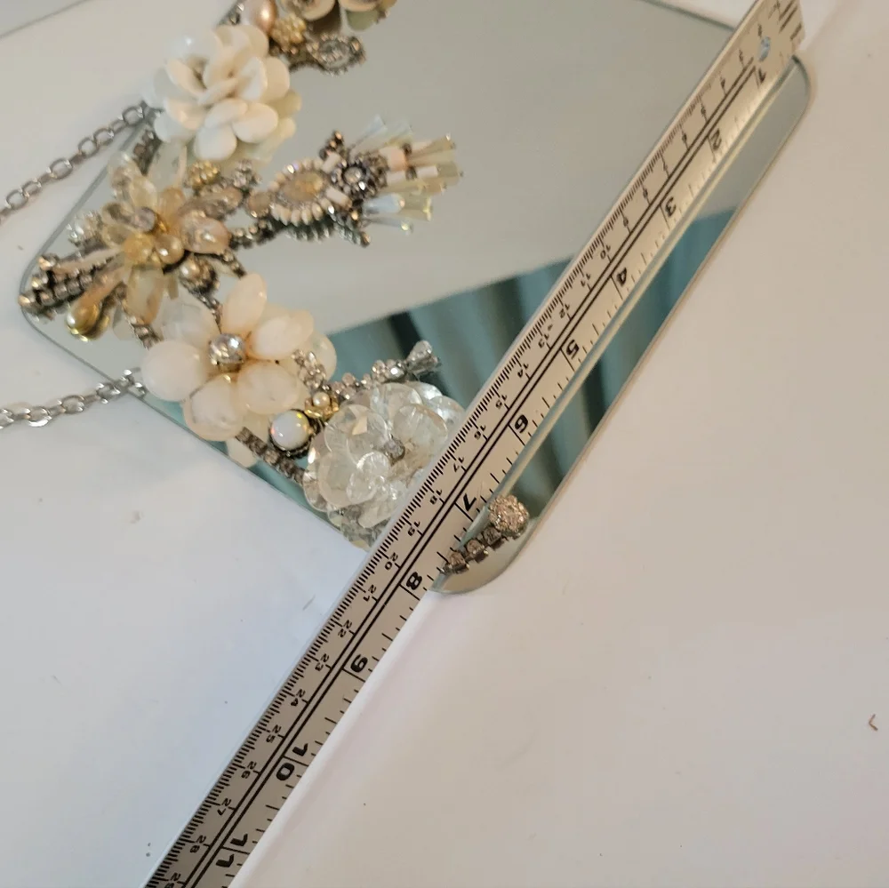 Decorative Mirror with Jewel Accents